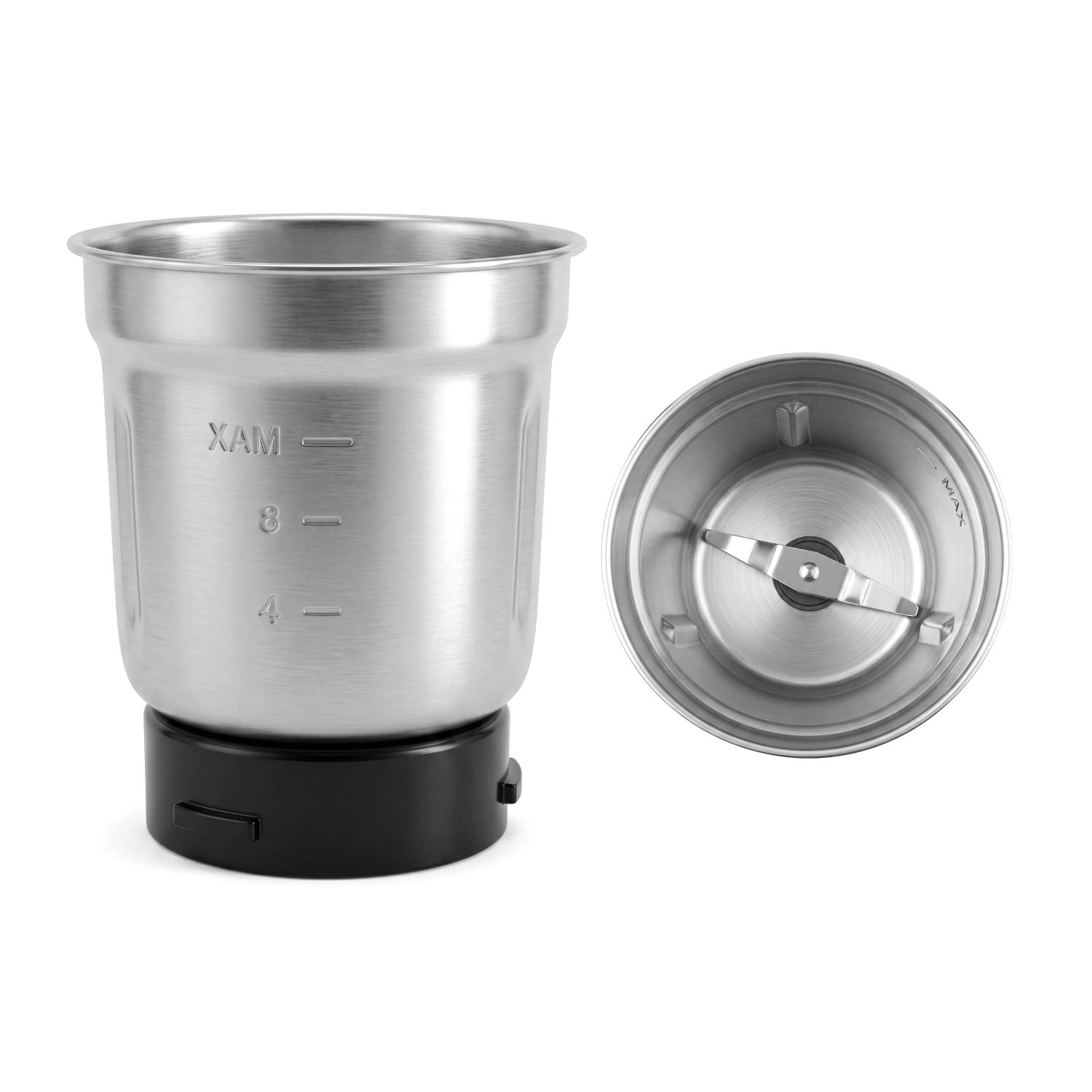 Grind Jar with High Precision 2 Leaf  Blades