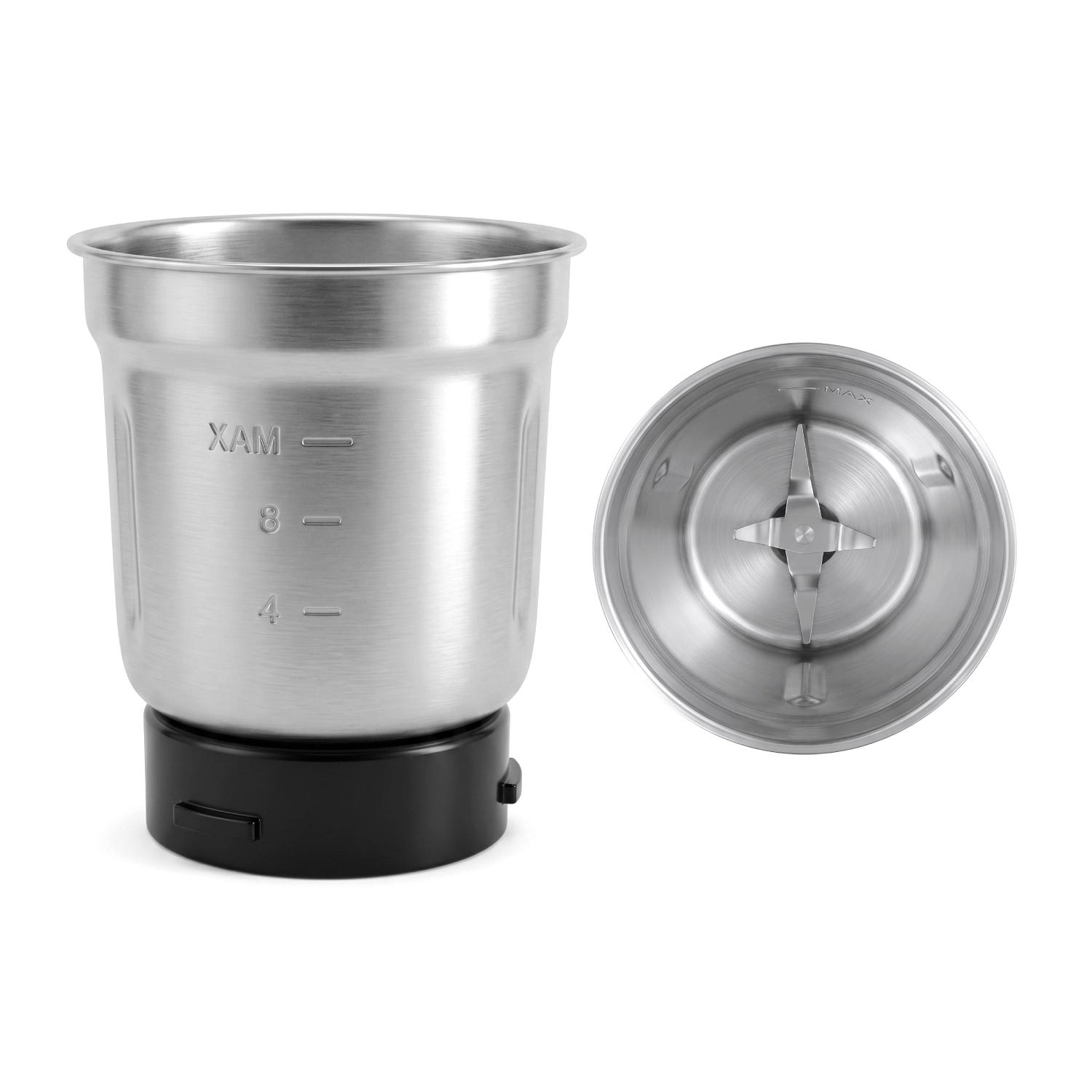 Grind Jar with High Precision 4 Leaf  Blades